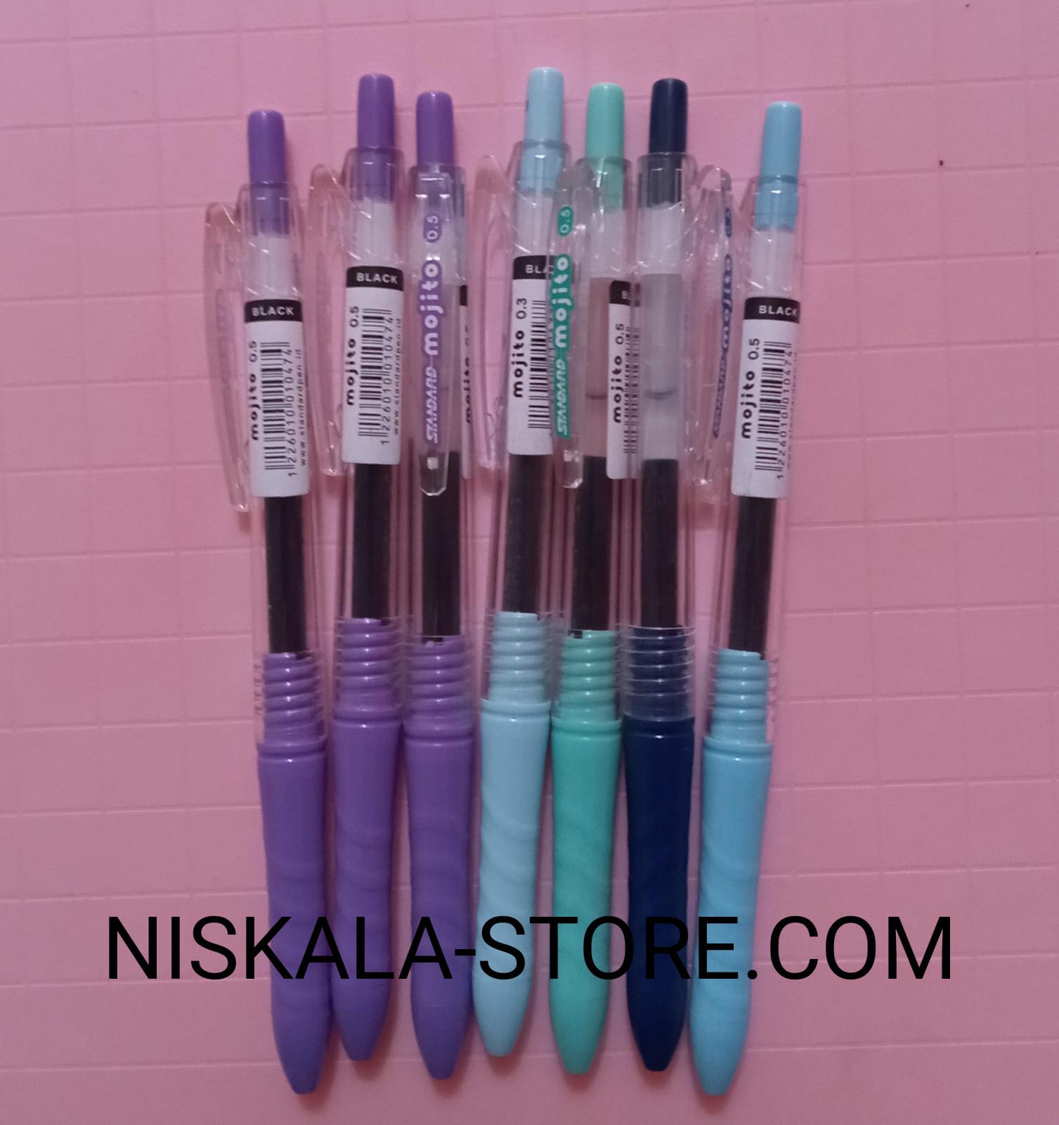 Standard - Pulpen Mojito 0.5 - Gel Hitam